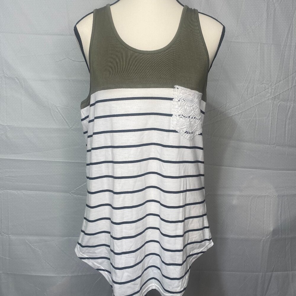 Stripped Tank Size L